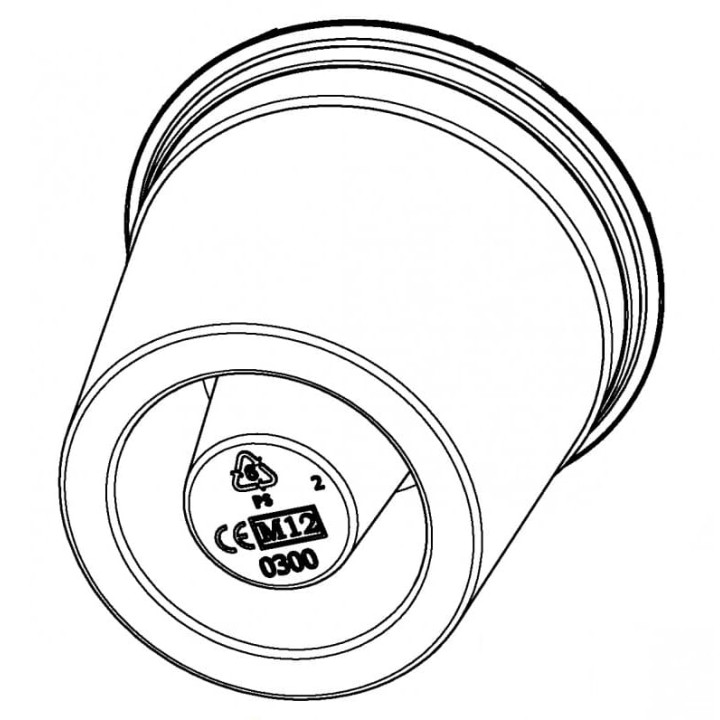 Plastic Cup PS Crystal "Shot Bomb" 250ml (50 Units) 