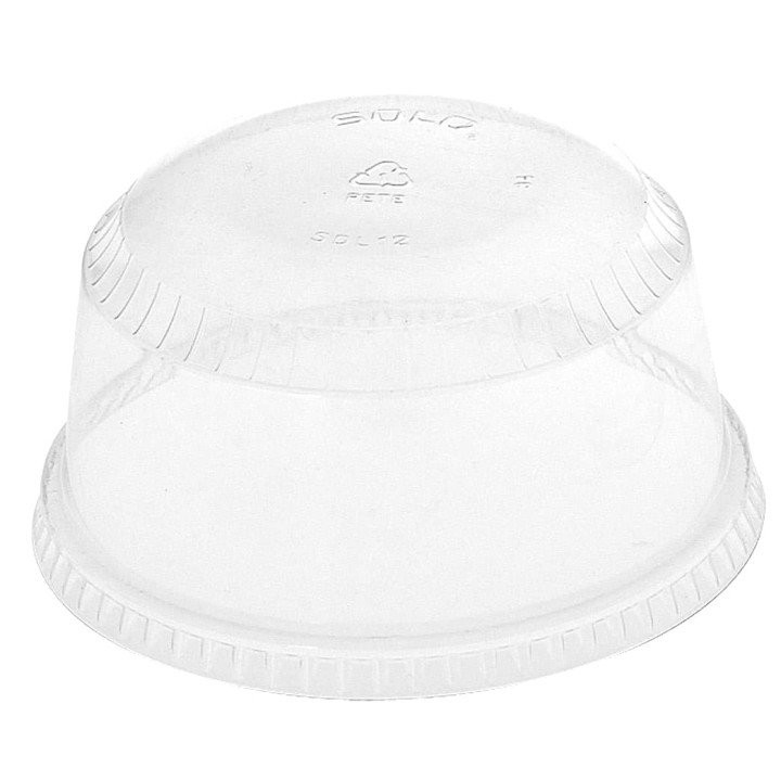 Plastic Dome Lid PET Crystal Ø9,8cm (1000 Units)