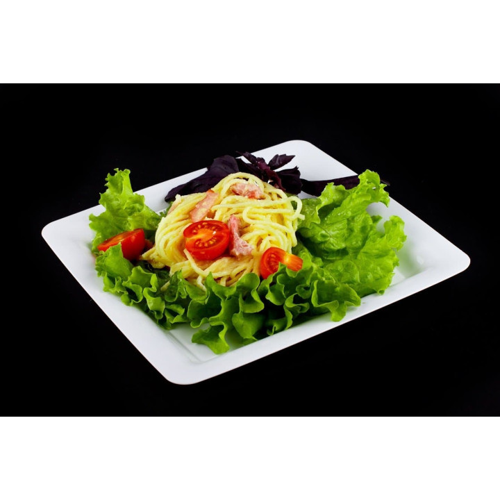 Plastic Plate Square shape Extra Rigid White 22,5x22,5cm (20 Units) 