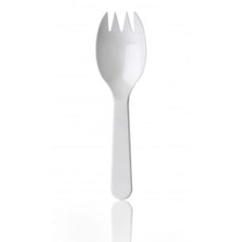 Plastic Fork Spork PS 9,8cm (1.000 Units)