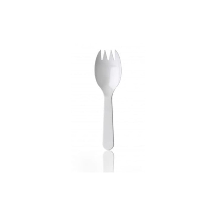 Plastic Fork Spork PS 9,8cm (100 Units)  