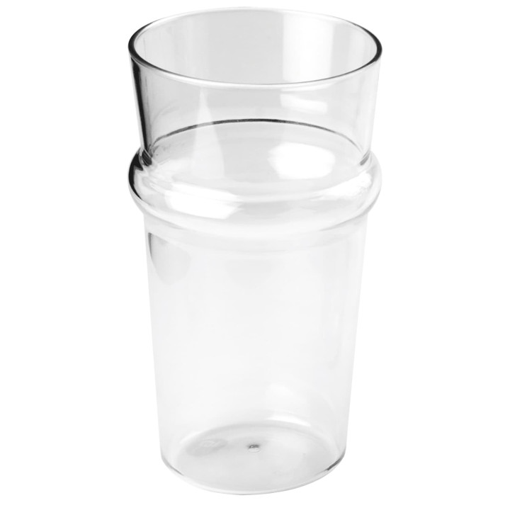 Plastic Pint Glass SAN Reusable 568ml (6 Units)