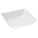 Sugarcane Mini Plate Deep White 6,5x6,5 cm (50 Units) 