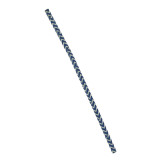 Paper Straw Straight Blue and White Ø0,6cm 20cm (100 Units) 