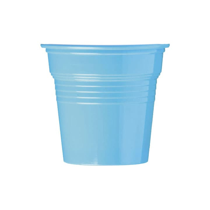 Plastic Shot PS Light Blue 80ml Ø5,7cm (50 Units) 