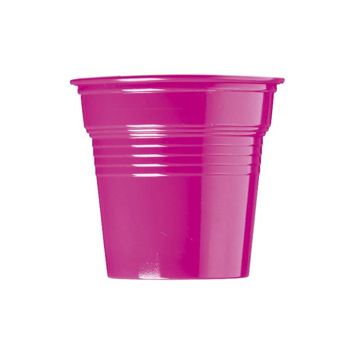 Plastic Shot PS Fuchsia 80ml Ø5,7cm (750 Units)