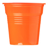 Plastic Shot PS Orange 80ml Ø5,7cm (50 Units) 