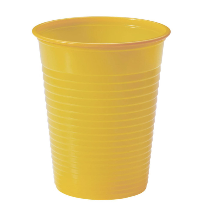 Plastic Cup PS Mango 200ml Ø7cm (1500 Units)