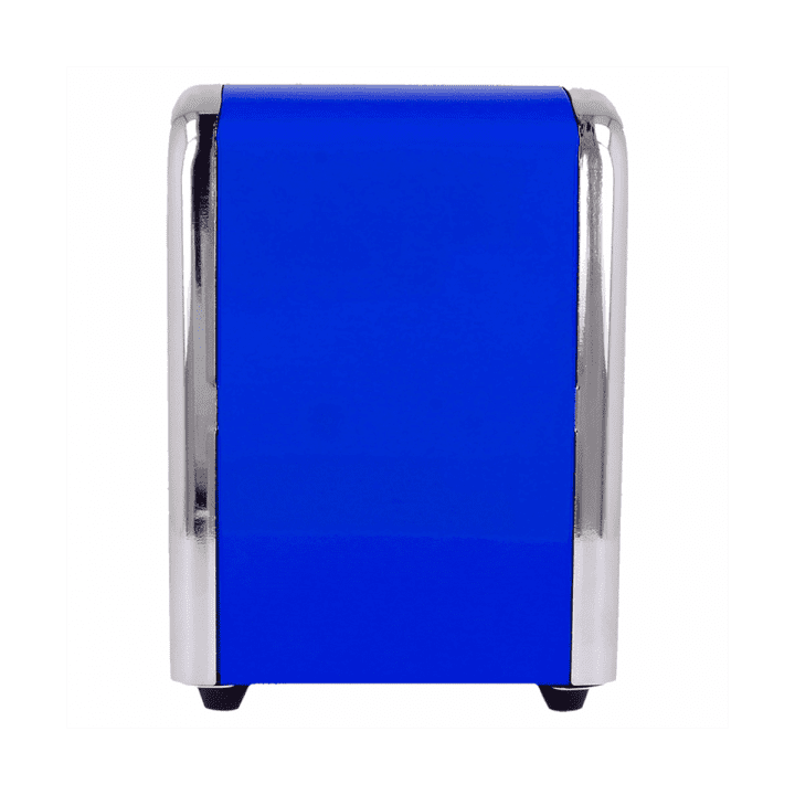 Napkin Steel Dispenser "Miniservis" Blue 10,5x9,7x14cm  (1 Unit)