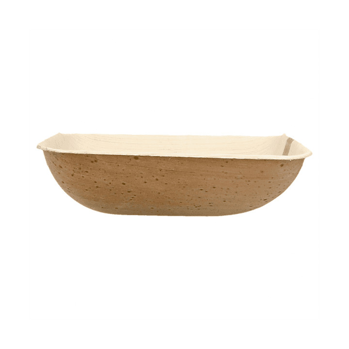 Palm Leaf Bowl 15x15x4cm (200 Units)
