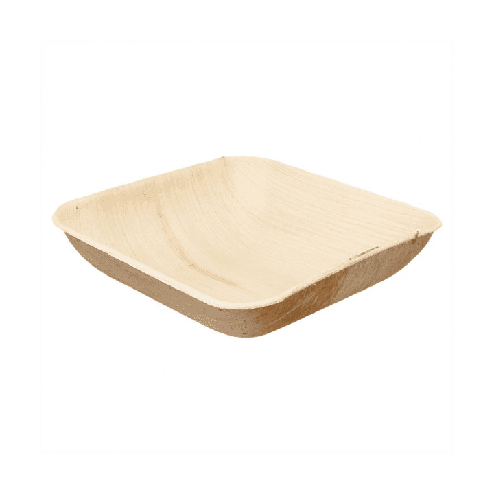 Palm Leaf Bowl 15x15x4cm (200 Units)