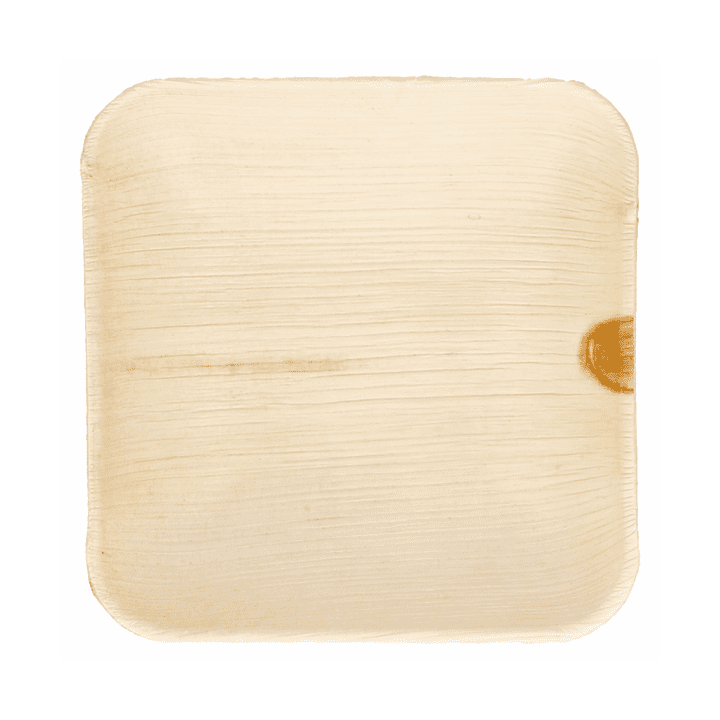 Palm Leaf Bowl 15x15x4cm (25 Units)