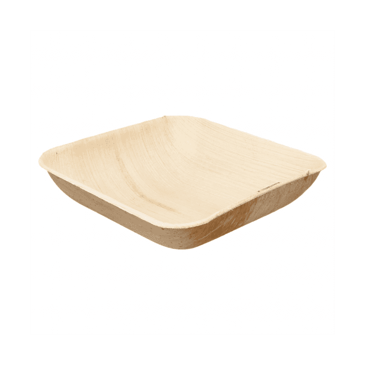 Palm Leaf Bowl 15x15x4cm (25 Units)