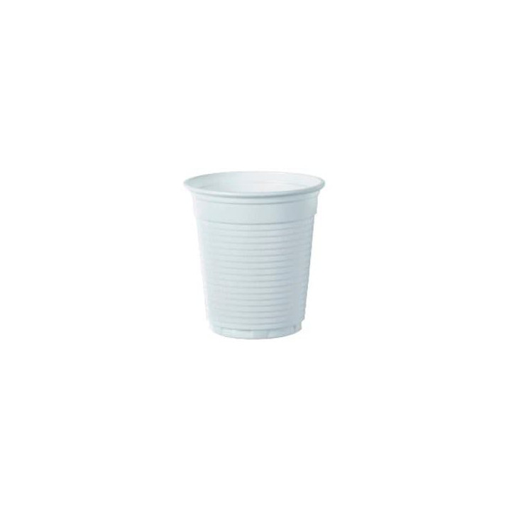 Plastic Cup PS Vending White 160 ml (100 Units)  
