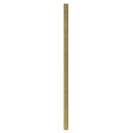 Paper Straw Straight Kraft Ø0,6cm 19,7cm (3000 Units)