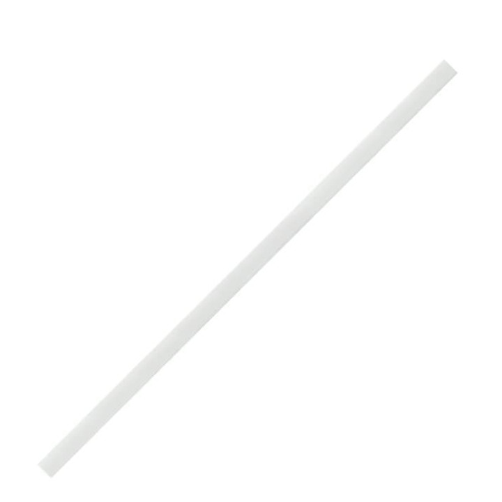 Paper Straw Straight White Wrapped Ø0,6cm 19,7cm (500 Units) 