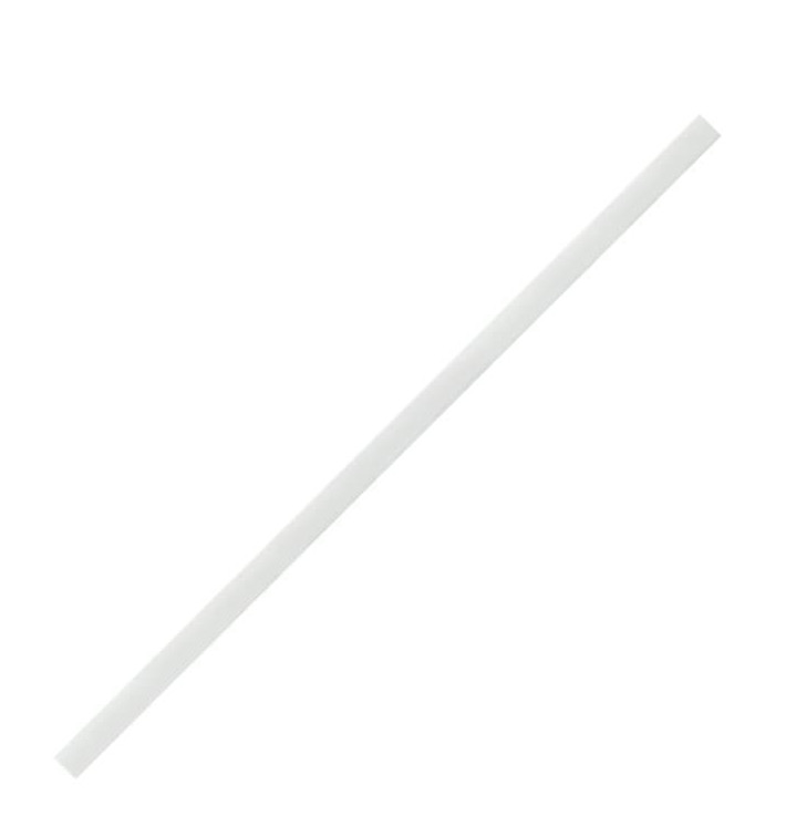 Paper Straw Straight White Ø0,6cm 19,7cm (3000 Units)