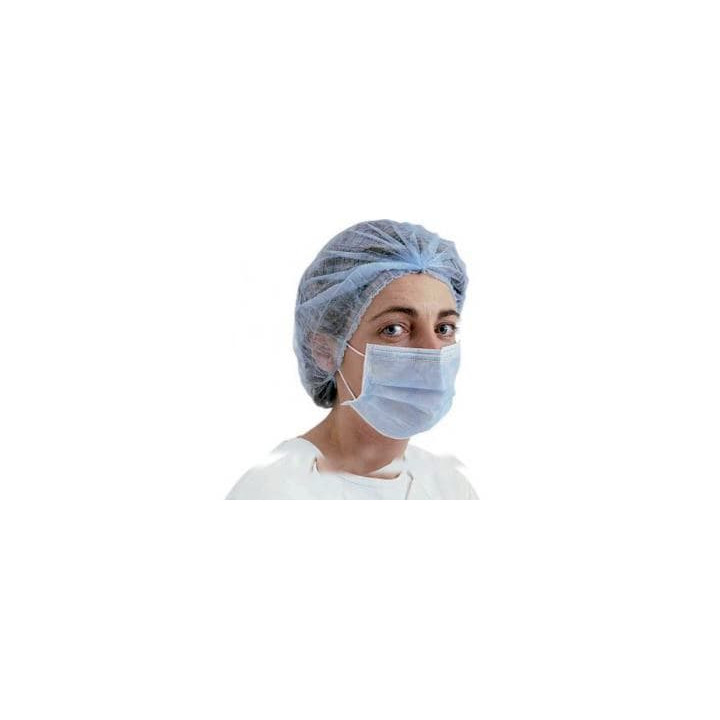 Disposable Surgical Mask Rectangular Shape "TST" Blue 2C (50 Units)