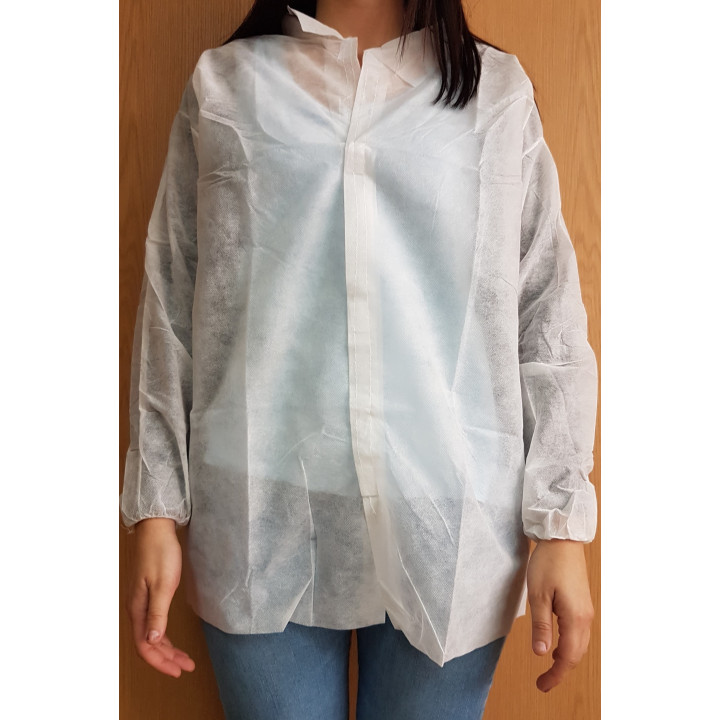 Disposable Lab Coat "Cadete" "TST" PP Velcro 35gr (1 Unit) 