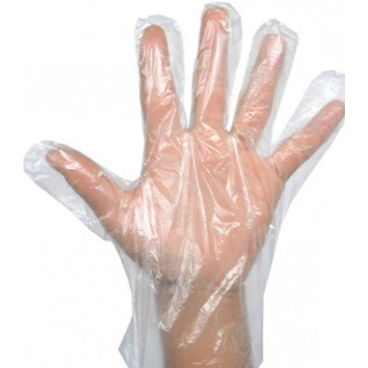 Plastic Glove PE "EVA" Folded Clear (2000 Units)