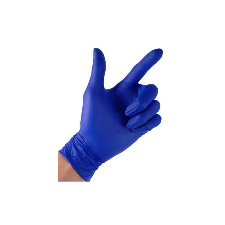 Nitrile Gloves Blue Size M 4,5G (100 Units)