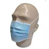 Disposable Surgical Mask Rectangular Shape "TST" Blue 3C (50 Units)