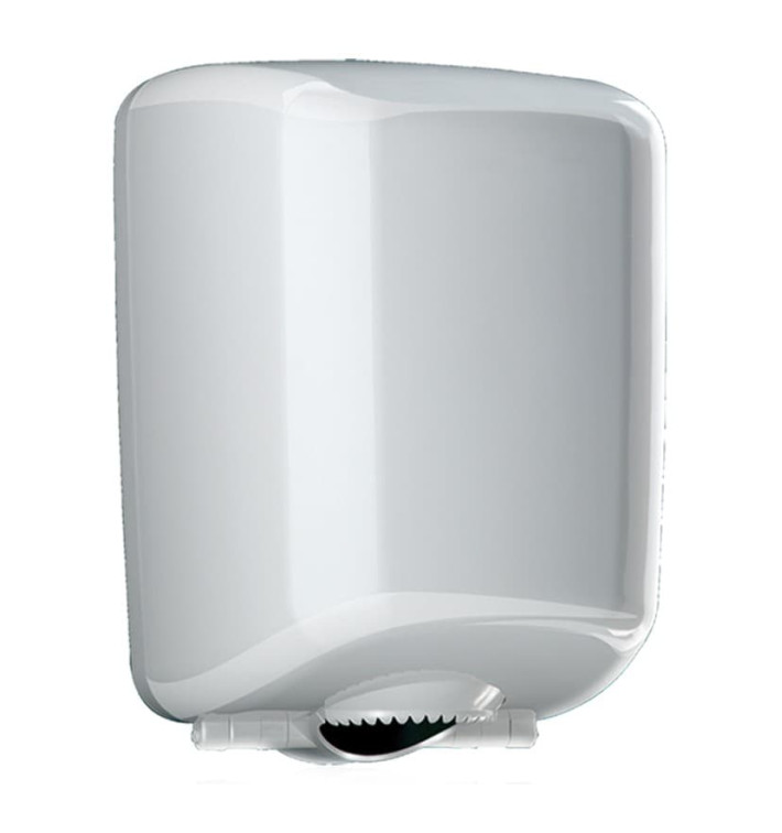 Plastic Paper Dispenser ABS Center Pull White  (1 Unit)