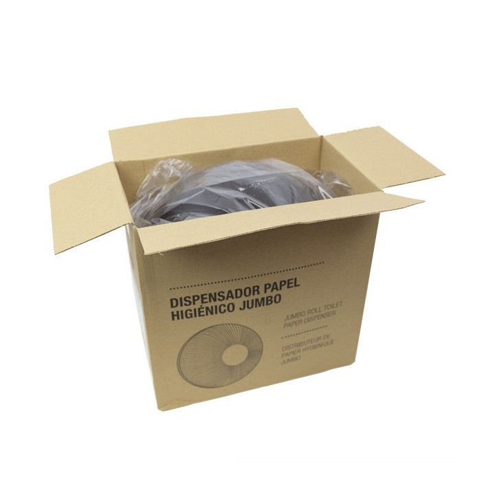 Plastic Paper Roll Dispenser 300m PC Black  (1 Unit)