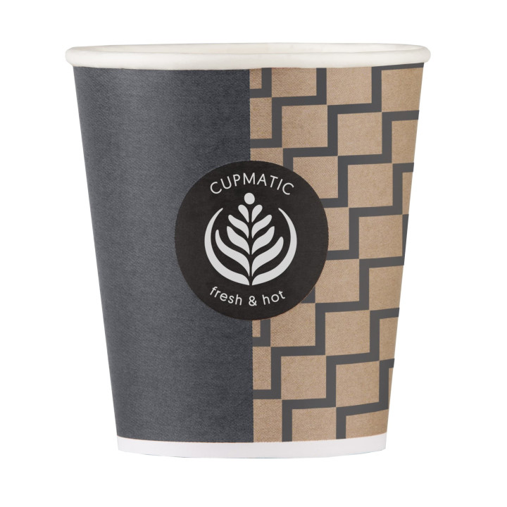 Paper Cup "Cupmatic" 6 Oz/192ml Ø7,0cm (100 Units)  