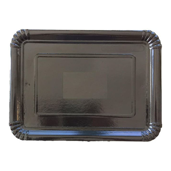Paper Tray Rectangular shape Black 28x36 cm (300 Units)