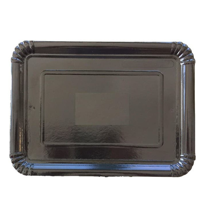 Paper Tray Rectangular shape Black 28x36 cm (100 Units)  