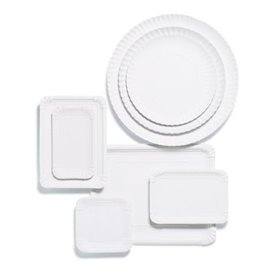 Paper Tray Rectangular shape White 24x30 cm (500 Units)