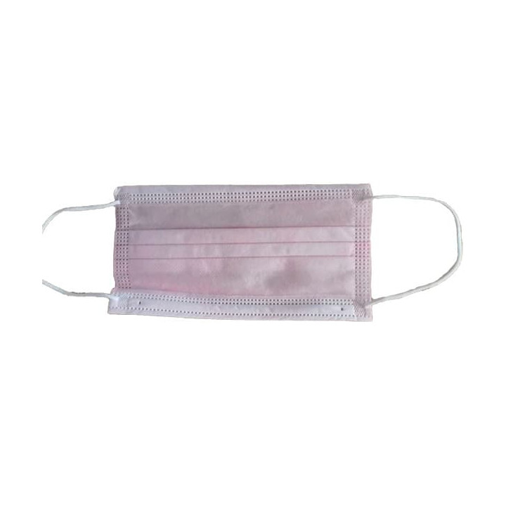 Disposable Surgical Mask Triple Layer with Gum Pink (1000 Units)
