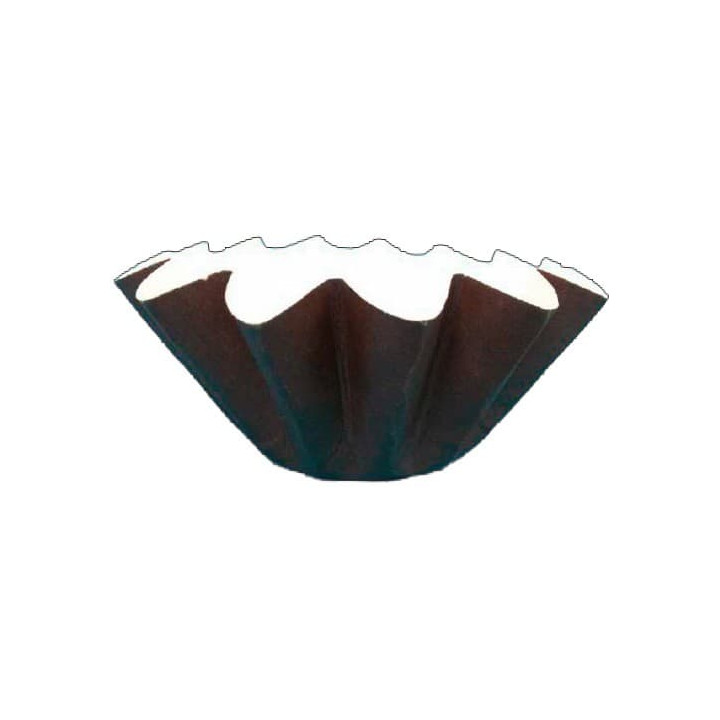 Paper Baking Mold Brown Ø8x6,5 cm (15 Units) 