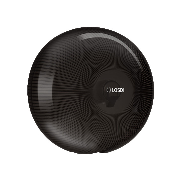 Plastic Paper Roll Dispenser 300m PC Black  (1 Unit)