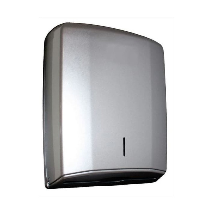 Plastic Paper Towel Dispenser ABS Elegance Silver (1 Unit) 