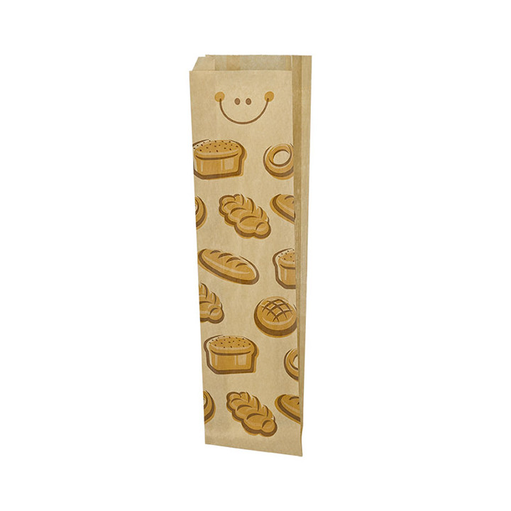 Paper Food Bag "Panes" 9+5x50cm (1000 Units)