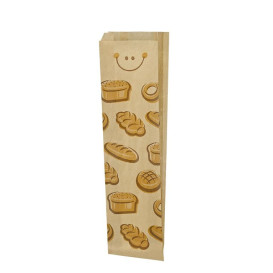 Paper Food Bag "Panes" 9+5x50cm (1000 Units)