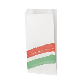 Paper Baguette Bag Grease-Proof Opened 9+5x32cm (125 Units) 
