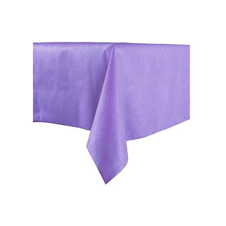 Tablecloth Novotex Non-Woven Purple 100x100cm (150 Units)  