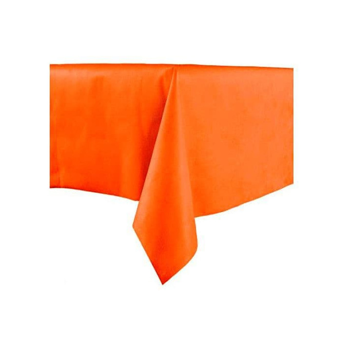 Tablecloth Novotex Non-Woven Orange 100x100cm (150 Units)  