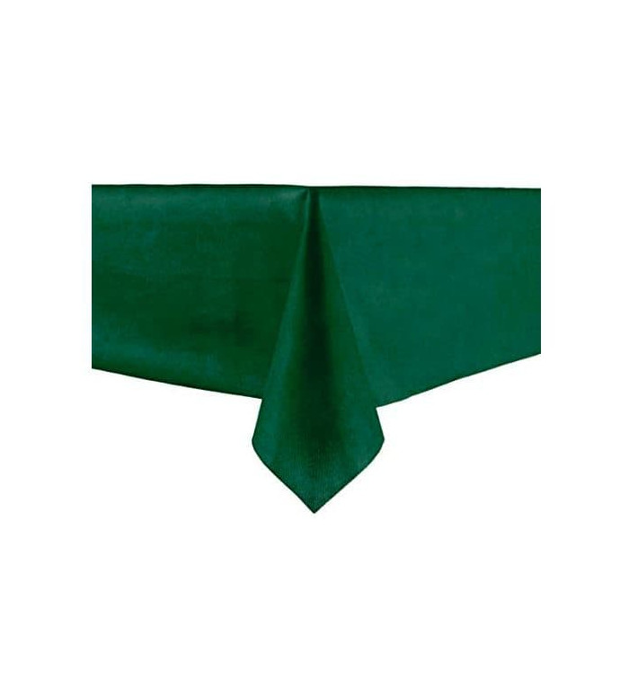 Tablecloth Novotex Non-Woven Green 100x100cm (150 Units)  