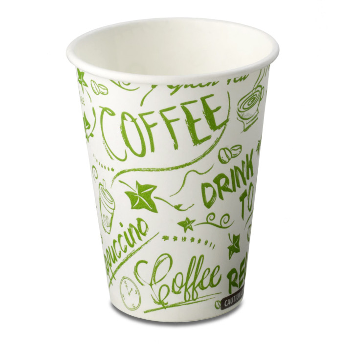 Paper Cup "Bio" White 7Oz/220ml (1000 Uds)