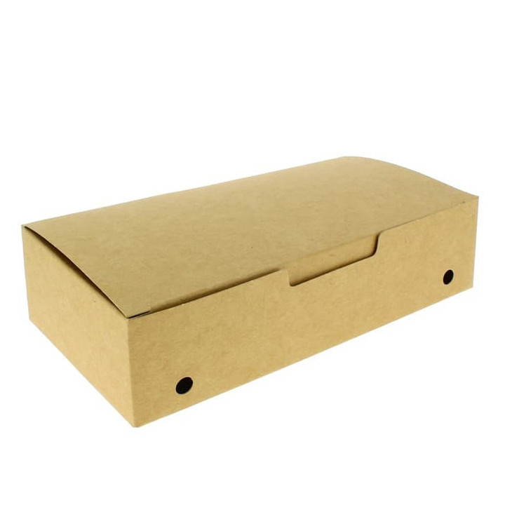 Paper Take-Out Box Large size Kraft 2,00x1,00x0,50,m (25 Units)