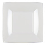 Reusable Plate Flat Clear "Bio Based" "Nice" PP 18 cm (25 Units) 