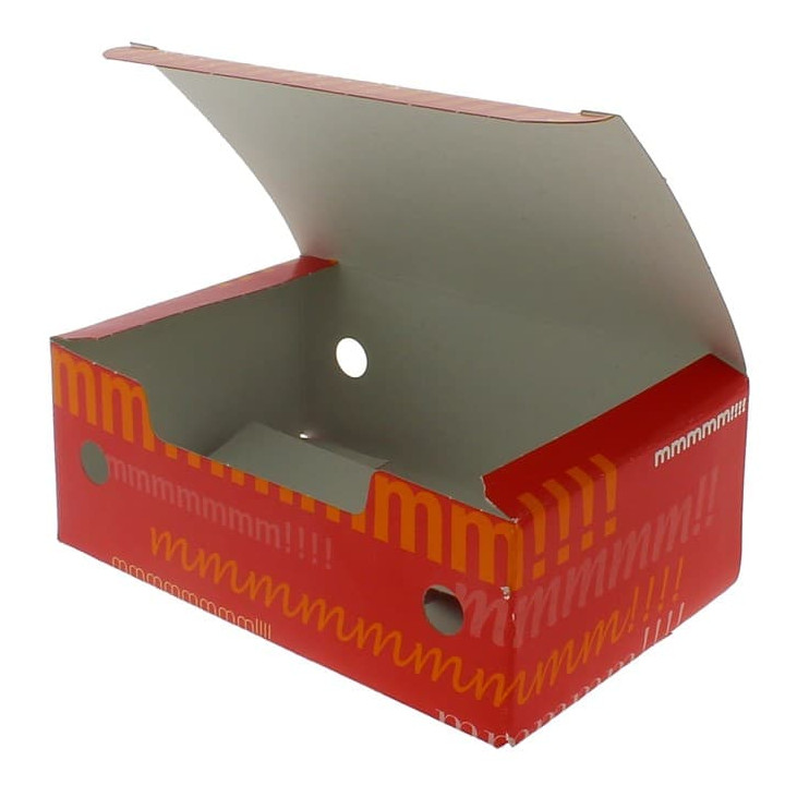 Paper Take-Out Box Small size 1,15x0,72x0,43cm (750 Units)