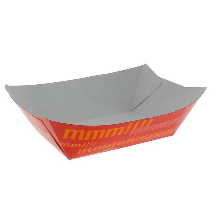 Paper Food Boat Tray 350ml 10,6x7,3x4,5cm (1000 Units)