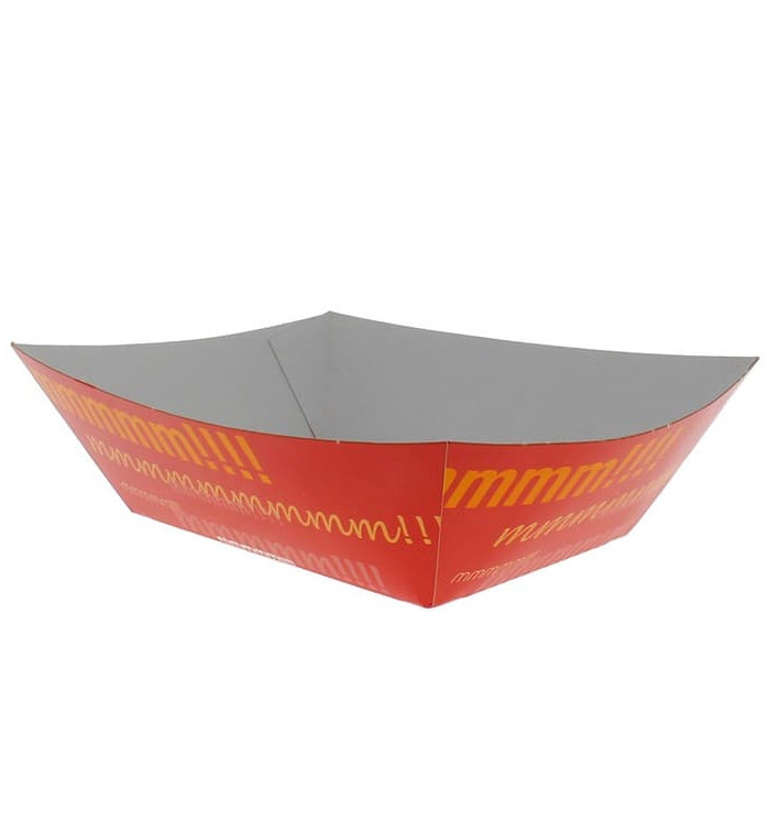 Paper Food Boat Tray 525ml 12,1x8,1x5,5cm (25 Units) 