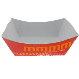 Paper Food Boat Tray 300ml 11,0x7,0x3,5cm (1000 Units)