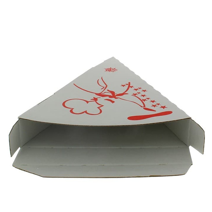 Corrugated Pizza Slice Box Takeaway (25 Units)